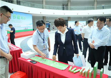 在合肥市節(jié)能宣傳周啟動儀式上，合肥市市長這樣評價國軒高科